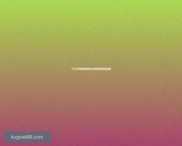 2026世界杯决赛盛况回顾 全球球迷共襄巅峰足球盛宴